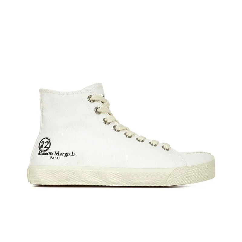 Maison Margiela Tabi High Top Stylish Skateboarding Shoes Women's White-1