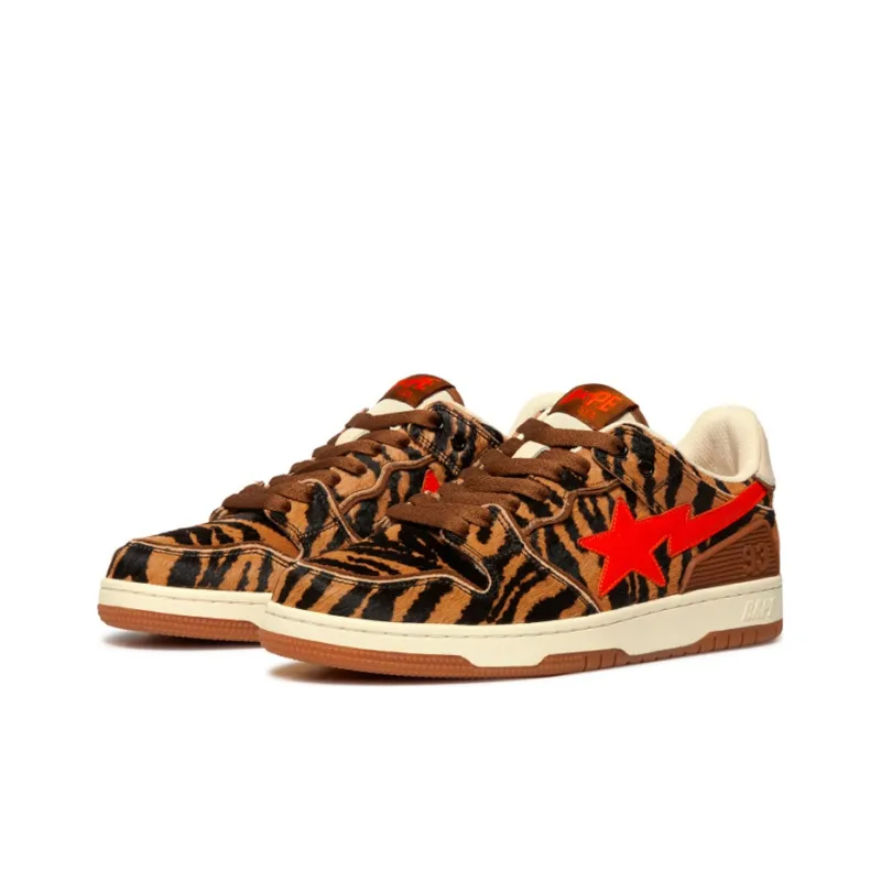 A BATHING APE Sk8 Sta 'Black Brown'-2