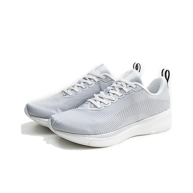 LINING Red Hare 5 Pro Running Shoes Men Low Top Gray/White-2