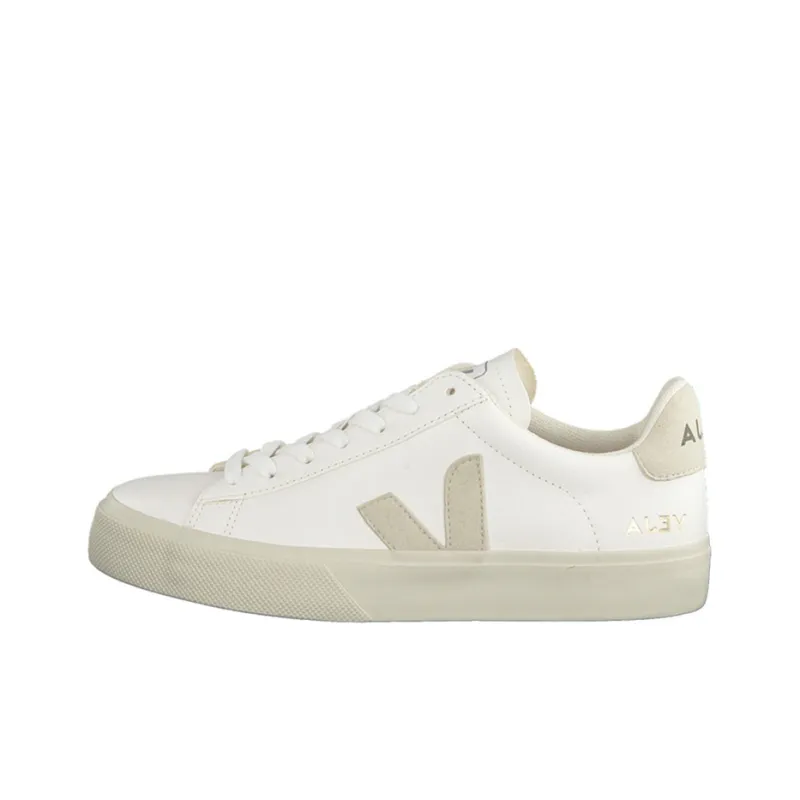 VEJA Campo Stylish Skateboarding Shoes Unisex White-0