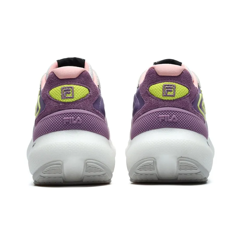 FILA Flusso Icona Low Top Casual Shoes Women's Purple Pink-4
