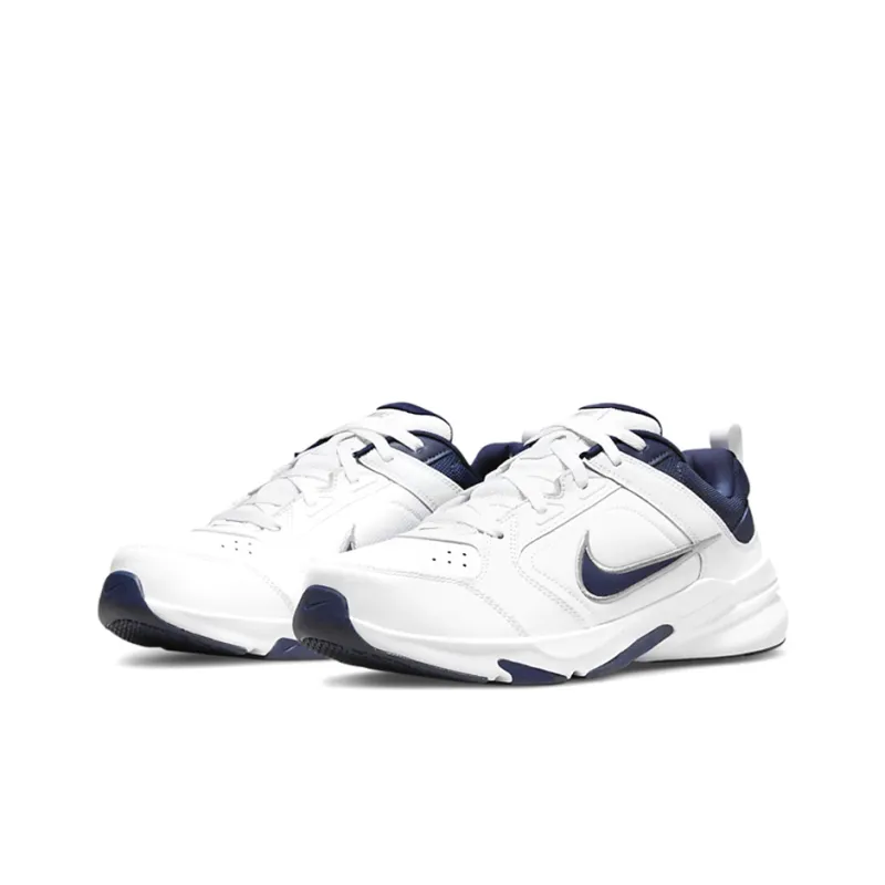 Nike Defy All Day 4E Wide 'White Midnight Navy'-2