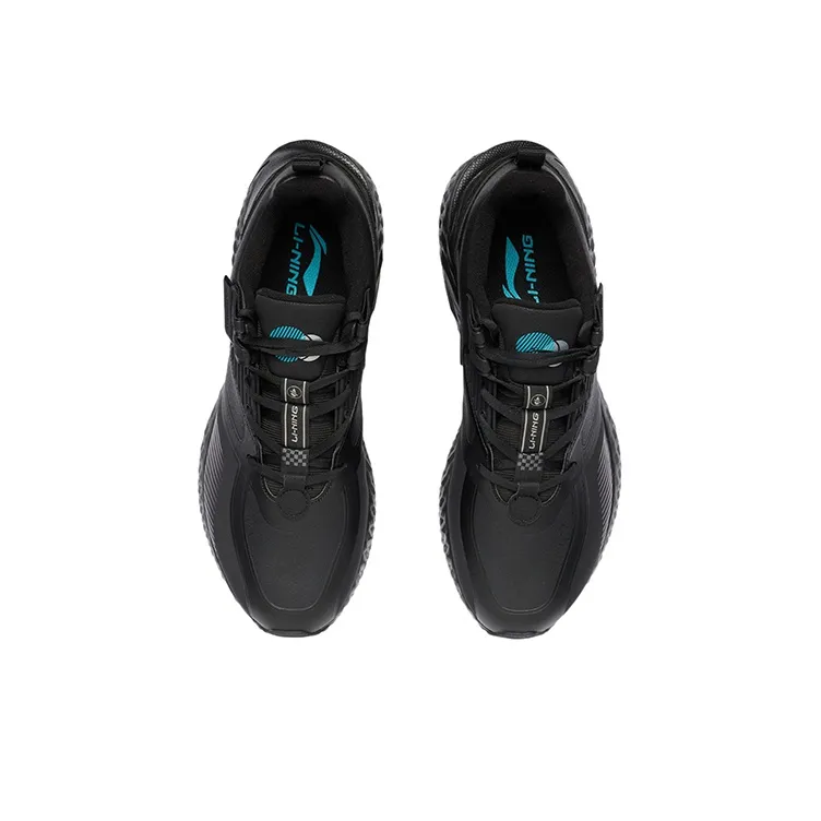 LiNing Low Top Running Shoes Men's Black-2