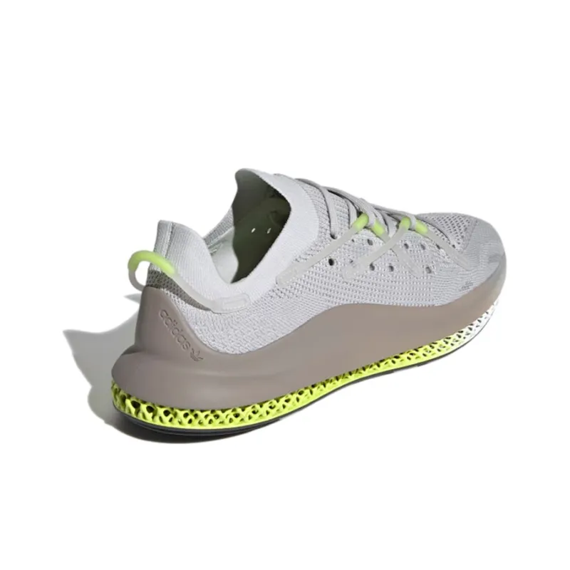 Adidas 4D Fusio Grey Solar Yellow-3