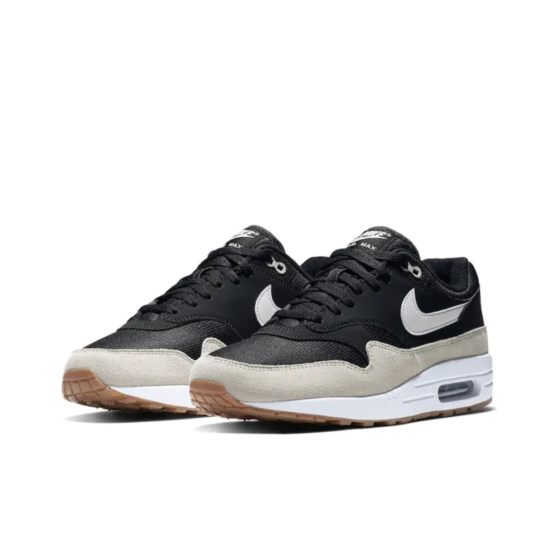 Nike Air Max 1 Black Light Bone White-1