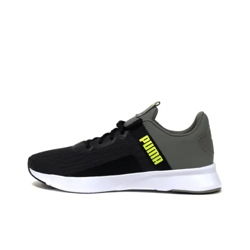 PUMA Flyer Running Shoes Unisex Low-Top Black/Grey