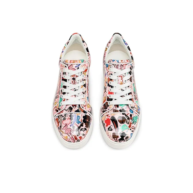 CL Vieira Orlato Low Top Skateboard Shoes Women's Multicolor-3