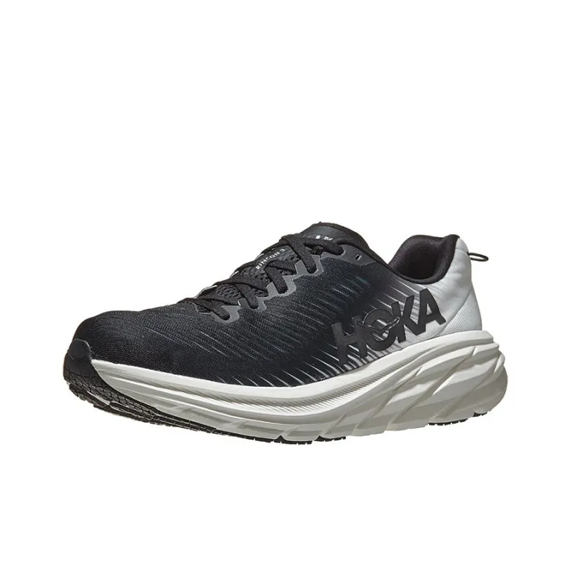 HOKA ONE ONE Rincon 3 2E Wide 'Black White'-1