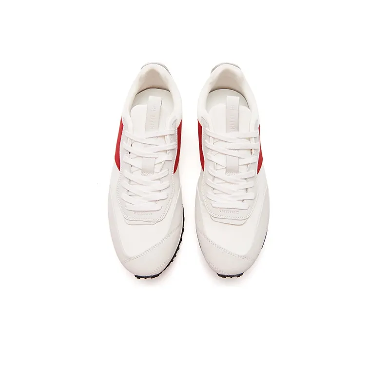 CERRUTI 1881 Low Top Skateboard Shoes Men's Red White-2
