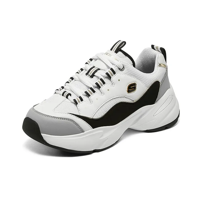 Skechers D'Lites 3.0 Cousin 'White Gray' Women's-2