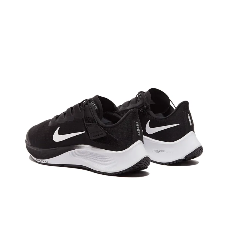 Nike Air Zoom Pegasus 37 FlyEase 'Black White' Women's-3
