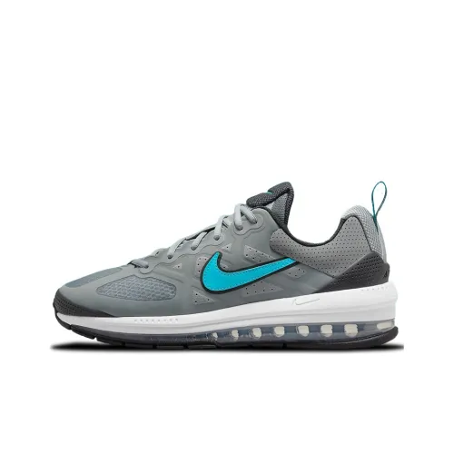 Nike Air Max Genome Running Shoes Men Low-Top Gray/Blue