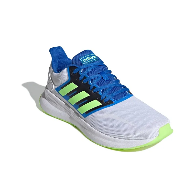 Adidas Neo Runfalcon 'Grey Green Blue'-2