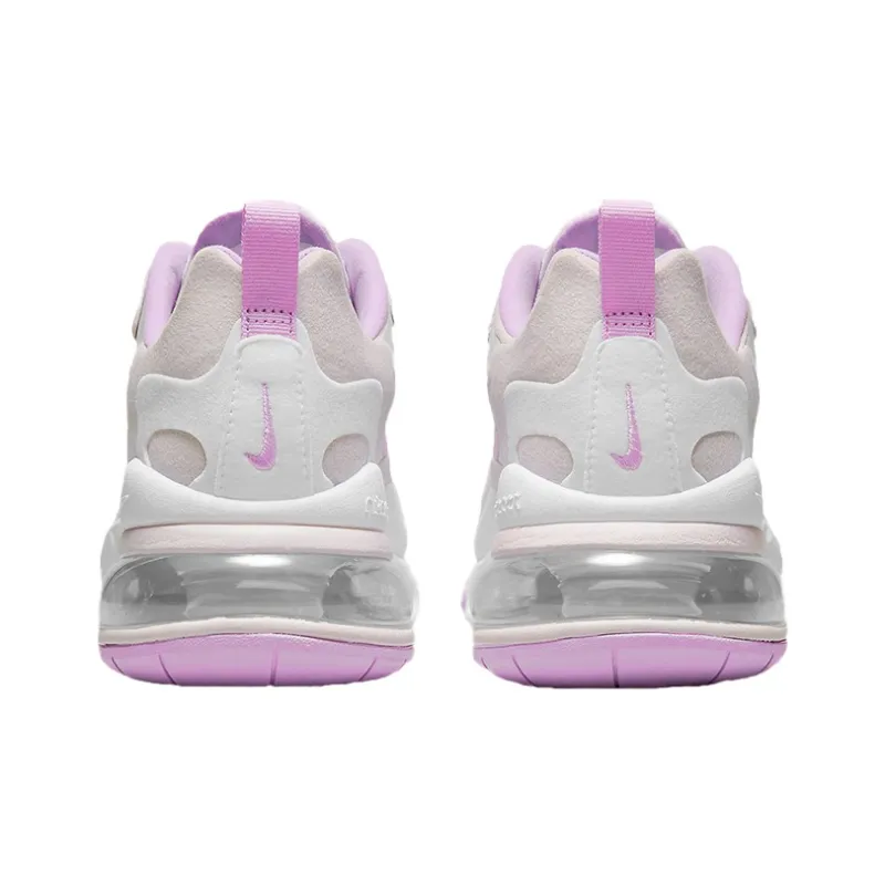 Nike Air Max 270 React 'White Fuchsia Glow Platinum Violet' Women's-4