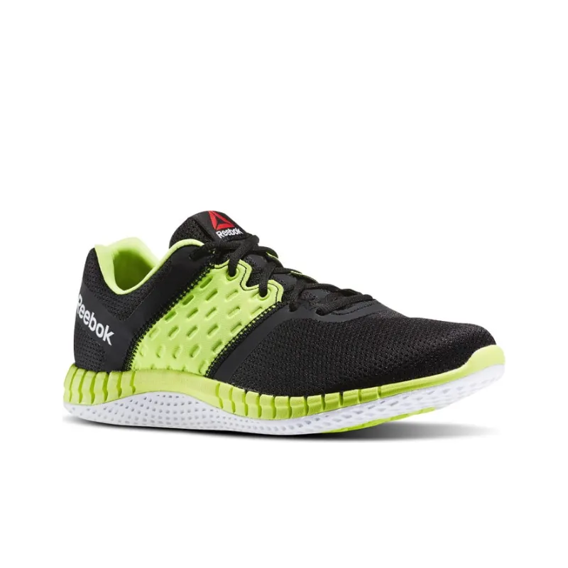 Reebok Zprint Run Neo Low-Top Running Shoes Men's Black Green-2