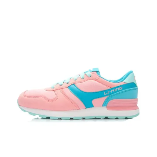 LINING Running Shoes Women's Low-Top Flamingo Pink/Butterfly Blue