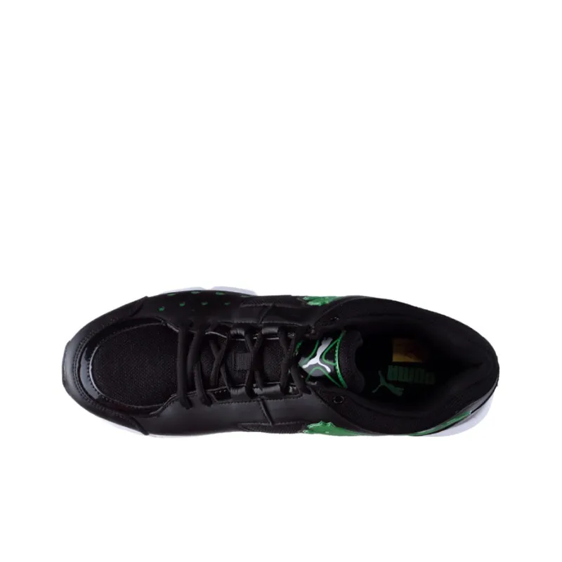 PUMA Stocker Stocker IDP Low-Top Running Shoes Unisex Black Green-3