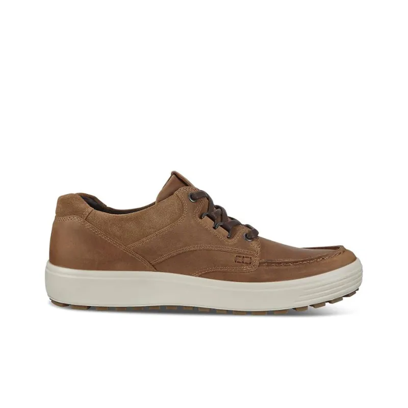 Ecco Soft 7 Skateboard Shoes Men Low-Top Camel-1