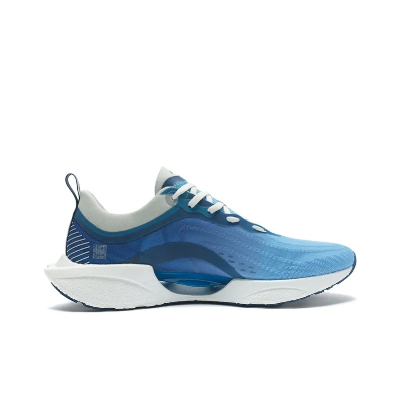 LiNing Super Light 18 Anti Slip Wear Resistant Low Top Running Shoes Men's Sky Blue-1