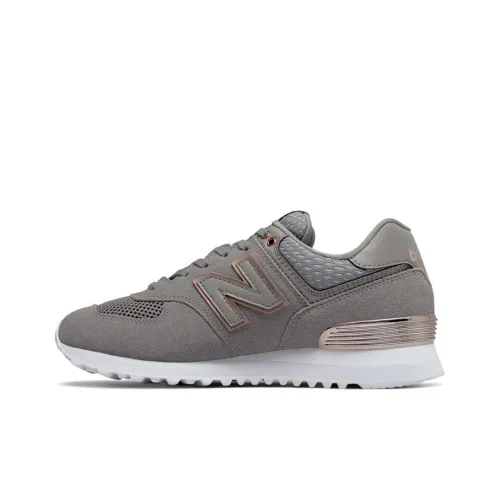 New Balance NB 574 Running Shoes Women's Low-Top Magnetic Gray