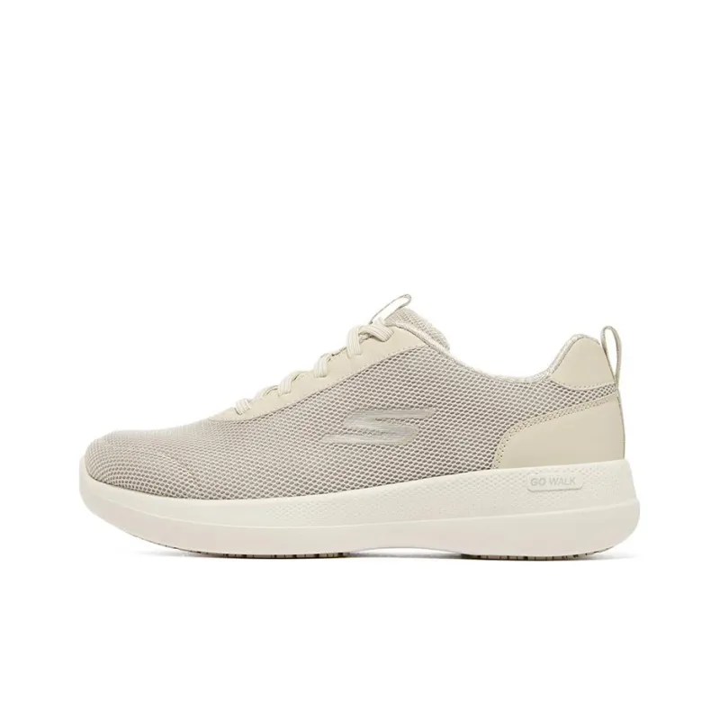 Skechers GO WALK Stability Cushioning Anti-Slip And Wear-Resistant Low-Top Casual Running Shoes Women's Taupe-0