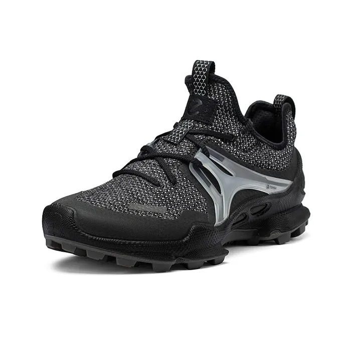 Ecco Striding C Slip Resistant Coverage Low Top Trekking Shoes Men's Black-1