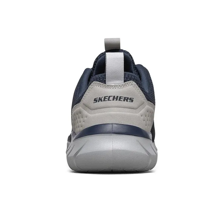 Skechers Overhaul Cushioning Anti-Slip And Wear-Resistant Low-Top Casual Running Shoes Men's Navy-3
