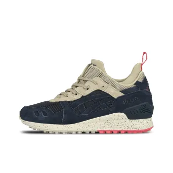 Asics Gel Lyte 3 Anti Slip Wear Resistant Low Top Running Shoes Unisex Navy Blue