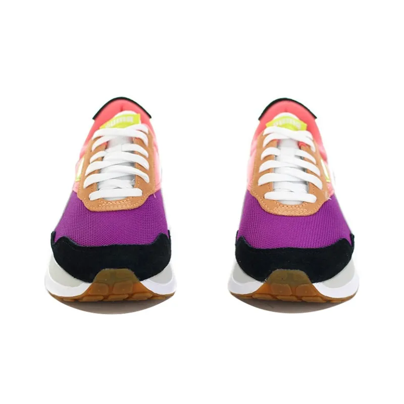 PUMA Cruise Rider Trainer Low-Top Running Shoes Women's Purple Pink White-2