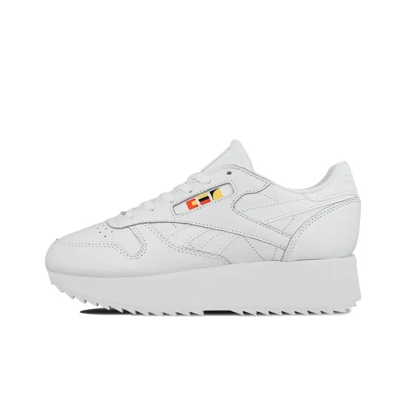 Reebok Women's Classic Leather Double 'White' Women's-0