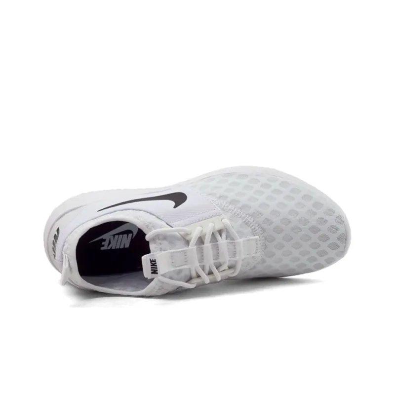 Nike Juvenate Cushioning, Slip Resistant, Abrasion Resistant Coverage Low Top Running Shoes Women's White Black-3