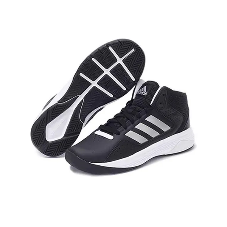 Adidas Cloudfoam Ilation Mid 'Black White'-4