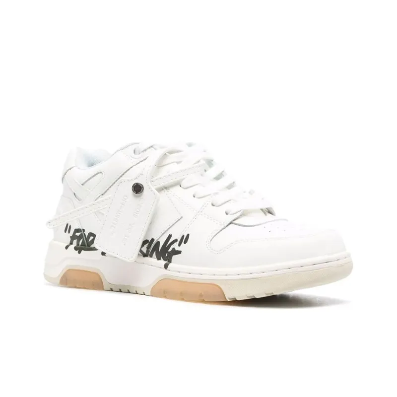 OFF-WHITE Out Of Office Low "For Walking" White Black-2