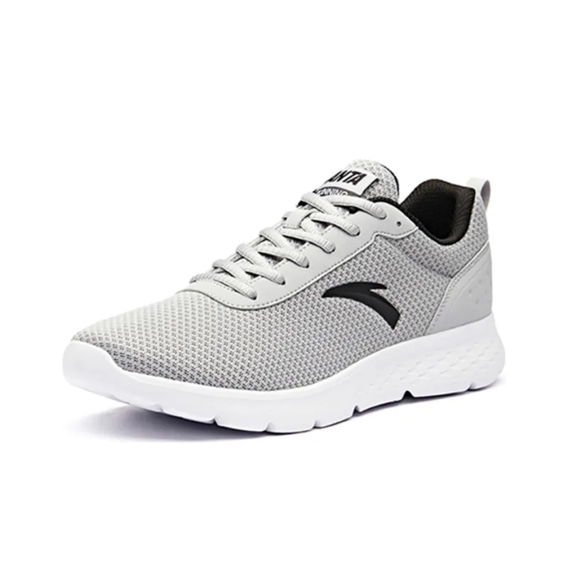 Anta Running Collection Low Top Casual Running Shoes Men's Mist Gray-2
