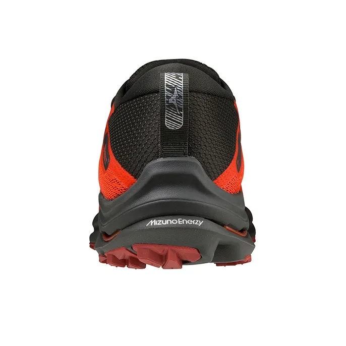 Mizuno Wave Rider TT Cushioning Anti-Slip Wear-Resistant Breathability Low-Top Running Shoes Men's Red Black-3