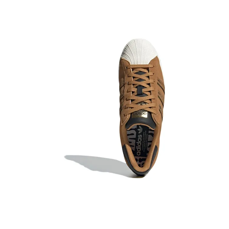 Adidas Originals Superstar Cny 'Brown White Black'-4