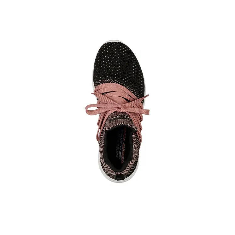 Skechers Bob's Sport Sparrow Low Top Black/Pink Women's-2