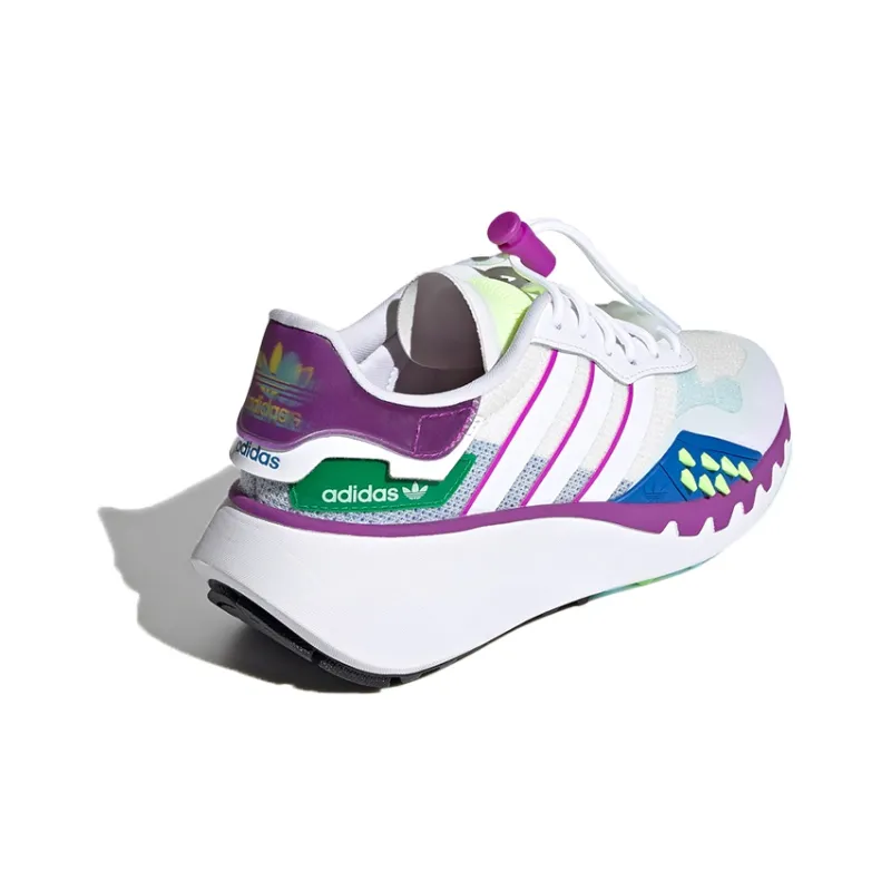 Choigo Women's Adidas Originals 'White Shock Purple' Women's-3
