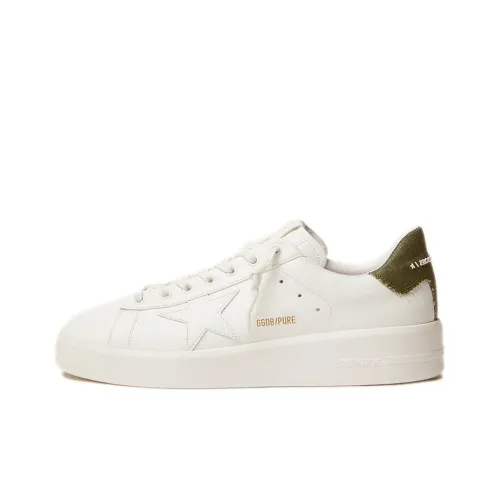 Golden Goose Purestar Skateboard Shoes Men's White