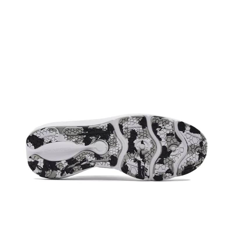 Under Armour Charged Vantage Marble Sports Shoes White-4