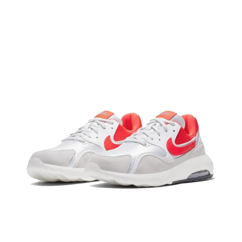 Nike Air Max Nostalgic 'White Red' Women's-2