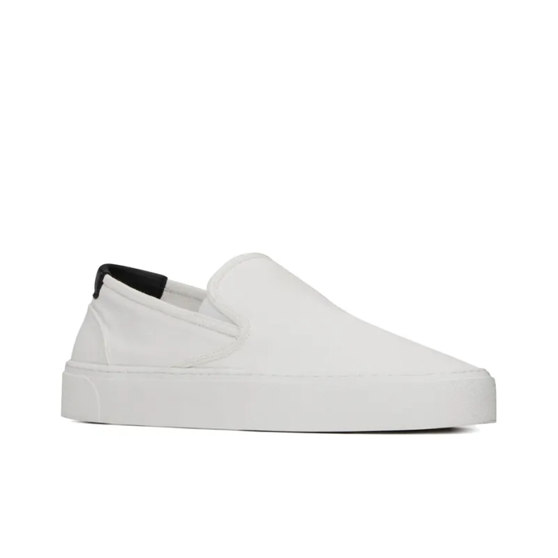 SAINT LAURENT Venice Men's Casual Shoes Men Low Top White-2