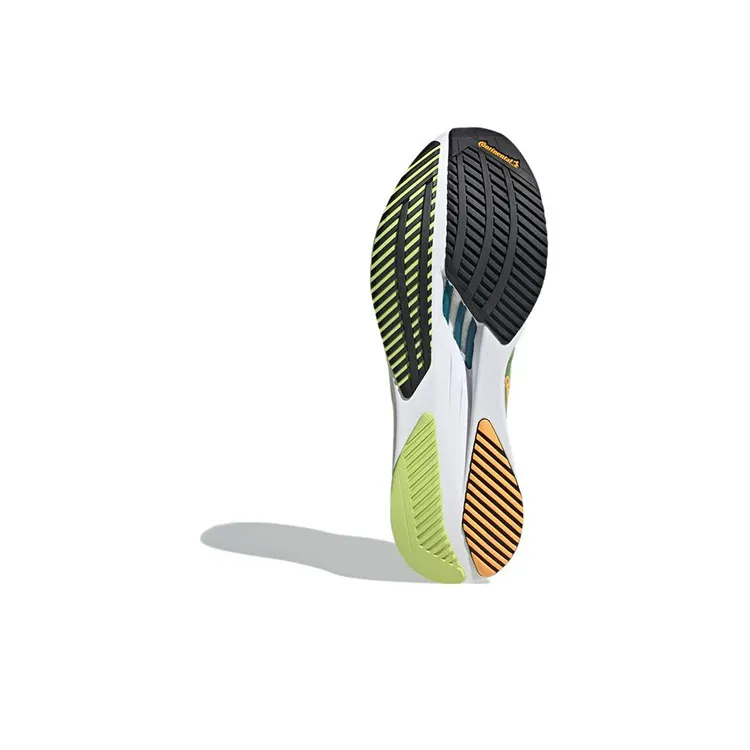 Adidas Adizero Boston 10 Pulse Lime Flash Orange Teal-5