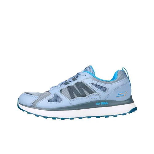 Skechers GO RUN Series Running Shoes Women's Low Top Blue