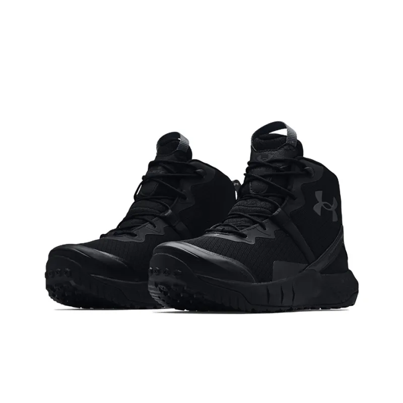 Under Armour Micro G Valsetz Mid 2E Wide 'Black Jet Grey'-2