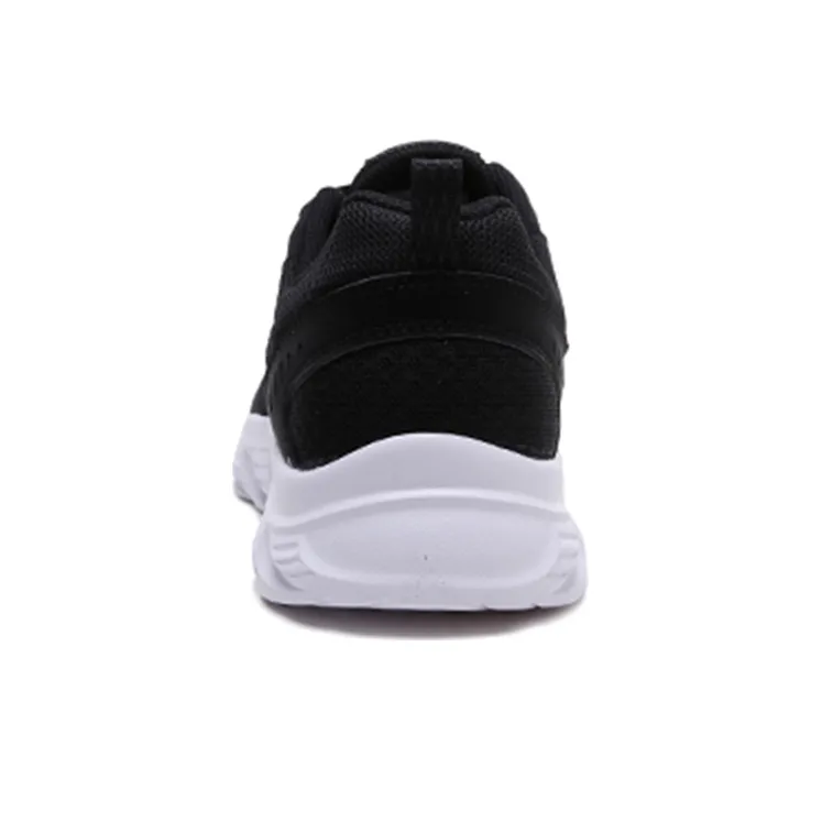 Anta Running Collection Cushioning Abrasion Resistant Breathable Low Top Casual Running Shoes Men's Black White-4
