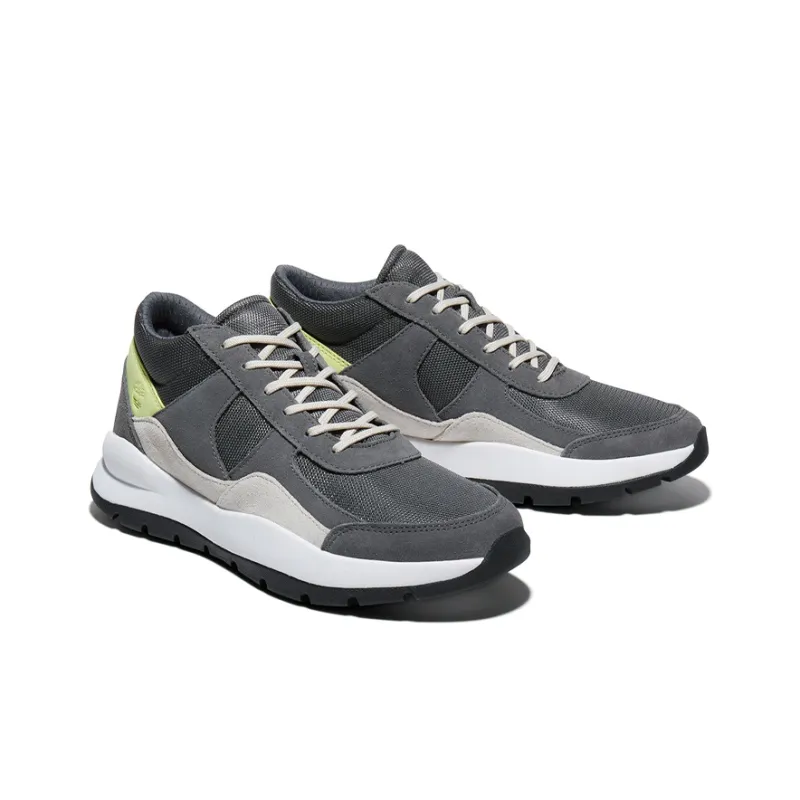 Timberland Boroughs Running Shoes Men Low-Top Medium Gray/White-3