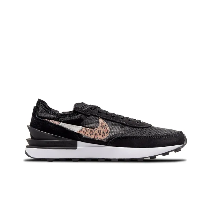 Nike Waffle One Black Leopard Women's-1