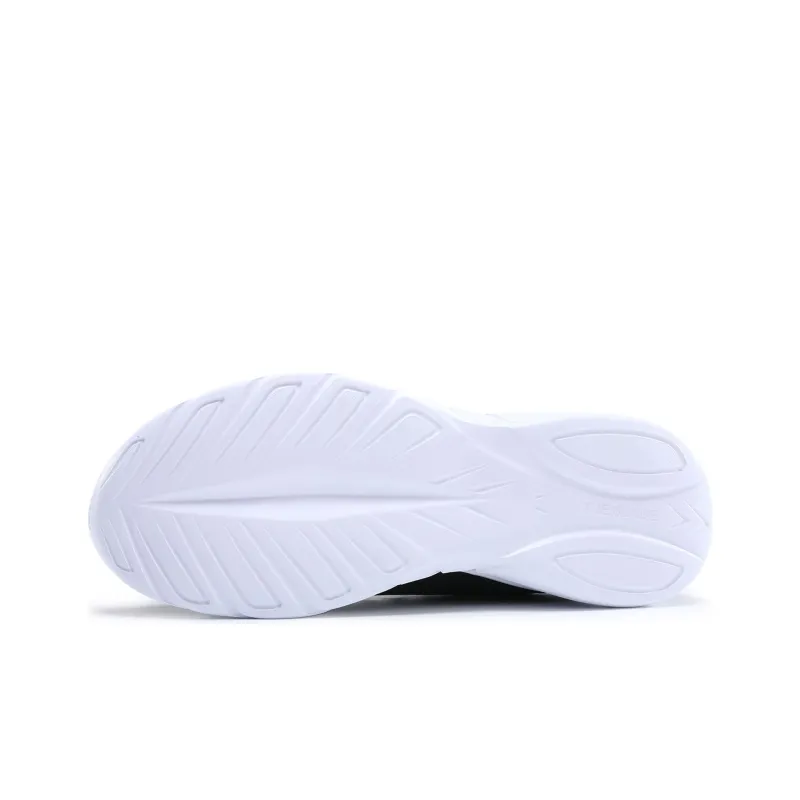 PEAK Cushioning Anti Slip And Wear Resistant Low Top Running Shoes Women's Black Red-5