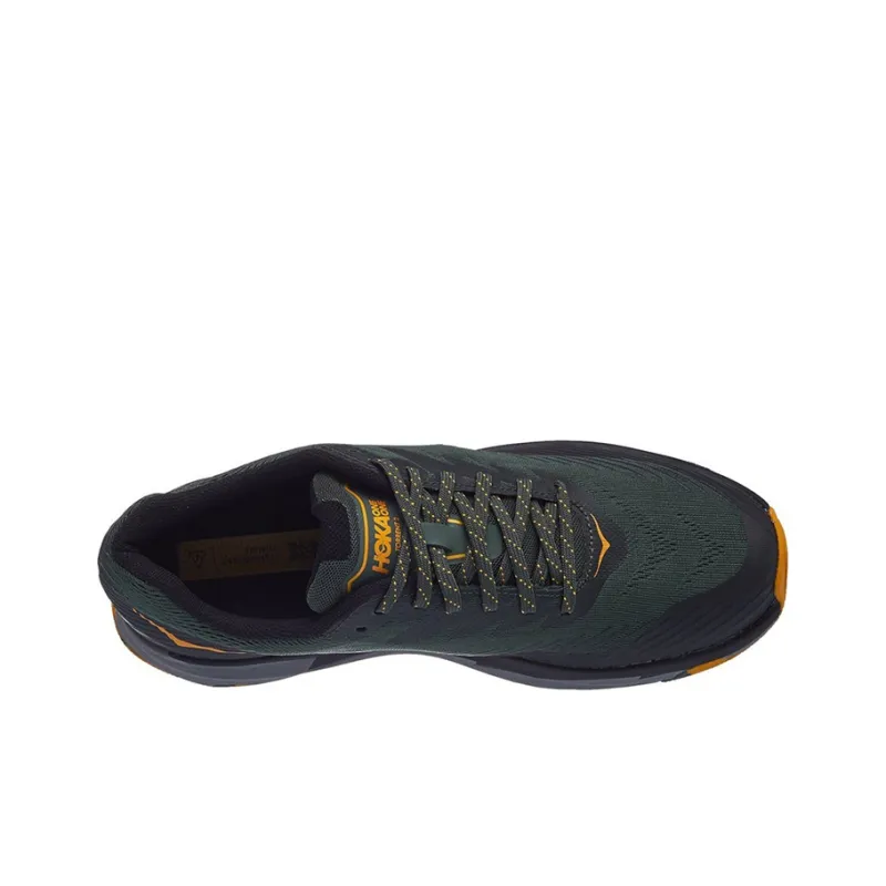 HOKA ONE ONE Torrent 2 Running Shoes Men Low Top Black/Green/Yellow-2
